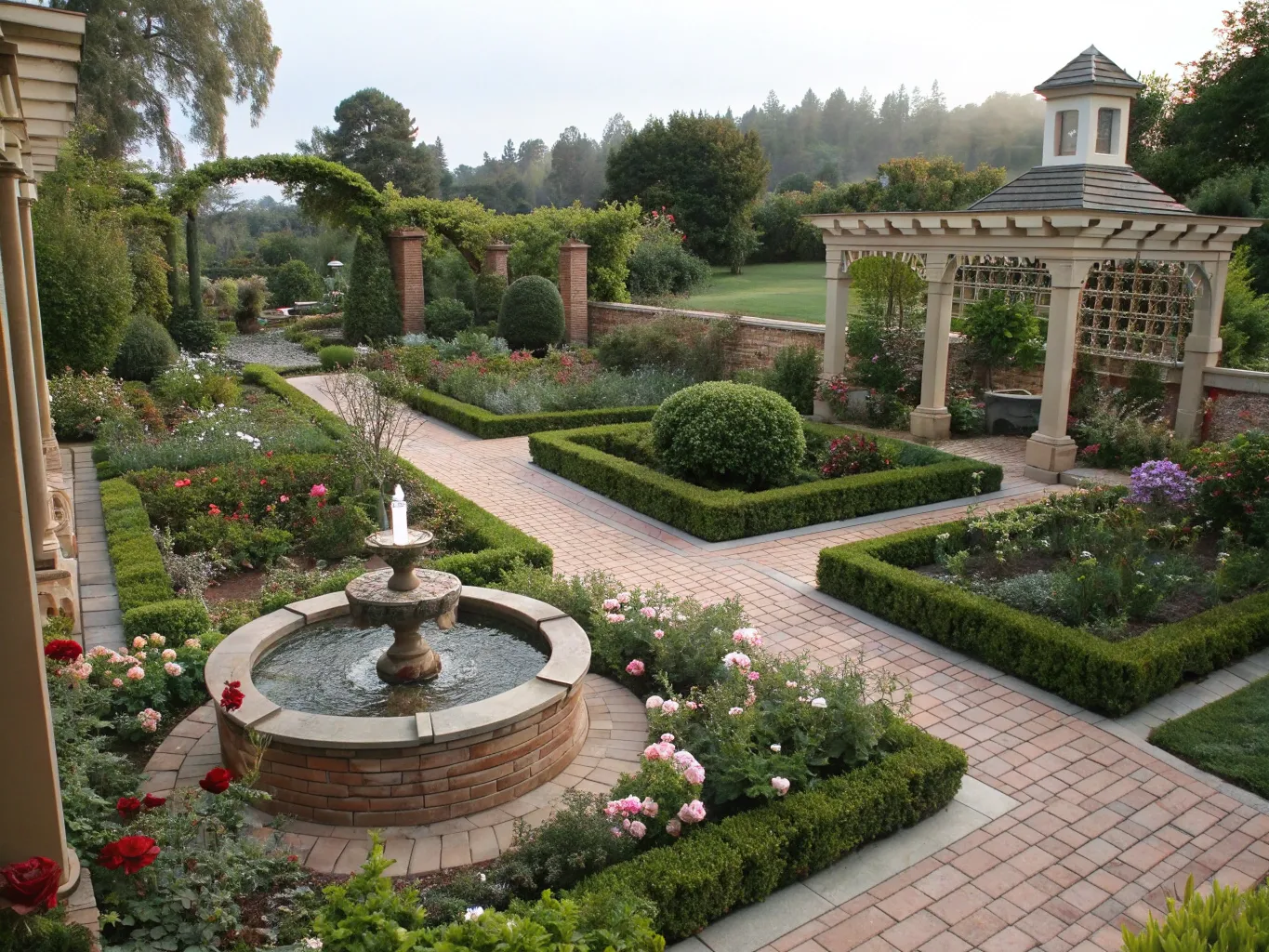 Exempel på trädgårdsdesign