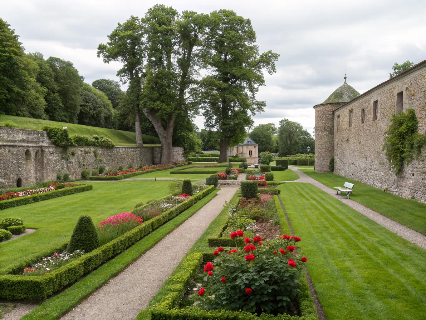 Historisk trädgård i Djursholm